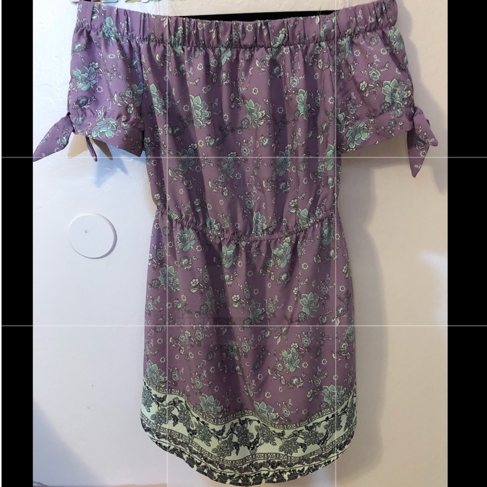 Purple dress